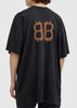 Wash Black Paris Moon/Cpypto Vintage Jersey T-Shirt