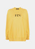 Yellow "FIN" Sweatshirt