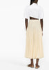 White Wonderland Lace Vent Skirt