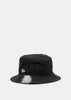 Black New Era Floral-Print Bucket Hat