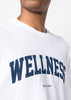 White Wellness Cotton T-shirt