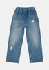 Blue Cropped Jeans