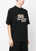 Black Logo-Print T-Shirt