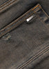 Dark Indigo Plaid MX1 Jeans