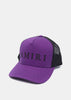Purple Logo-Embroidered Baseball Cap