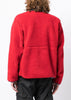 Red Extreme Pile Fleece Pullover