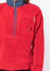 Red Extreme Pile Fleece Pullover