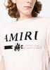 Pink MA Bar Logo-Print T-shirt