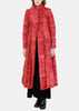 Red Buttoned Frock Coat