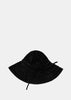 Black Anna Cotton Corduroy Hat