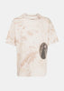Ivory Tie-Dye Print T-Shirt
