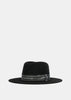 Black Telluride Hare Felt Hat