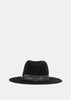 Black Telluride Hare Felt Hat