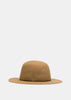 Camel Courchevel Beaver Felt Hat