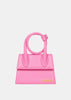 Pink 'Le Chiquito Noeud' Coiled Bag