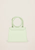 Light Green 'Le Chiquito Noeud' Coiled Bag