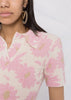 Floral Pink Bagnu Polo