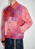 Red Tie-Dye Worker Jacket
