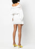 White Coated 'La Robe Agui' Mini Dress