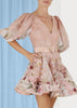 Blush Floral Dancer Mini Dress