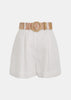 Ivory Anneke Cuffed Shorts