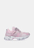 Pink & White Phantom Sneakers