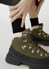 Military Green & Black Journey Boots