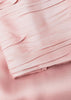 Blush Silk Wrap Mini Dress