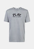 Grey & Black PLAY Heart T-Shirt