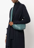 Myrtle Green Nappa Small Croissant Bag