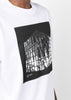 White Square Disco Print T-Shirt