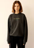 Faded Black Wimbledon Sweatshirt