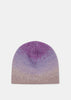 Purple Gradient Knit Beanie