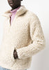Beige Gradient Vintage Fleece Sweater