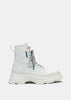 White Gao High-Top Boots