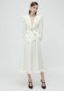 White Silk Dress