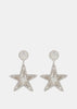 Crystal Star Drop Earrings