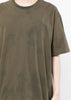 Olive Loose-Fit Graphic T-Shirt