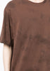 Brown Loose-Fit Graphic T-Shirt