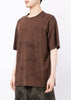 Brown Loose-Fit Graphic T-Shirt