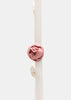 White & Pink Rose Flower Belt