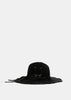 Black Felt Vampire Hat