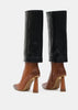 Camel & Black 'Les bottes Pantalon' Boots