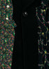 Black & Floral Reversible Dress Coat