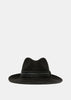 Black Medium Brim Hat