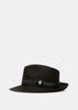 Black Medium Brim Hat