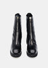 Black PL2WZ Front Zip Boots