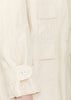 Cream Cotton Coat