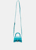 Turquoise Mini Hourglass Bag