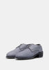 Grey Blue 792 Classic Derby Shoes